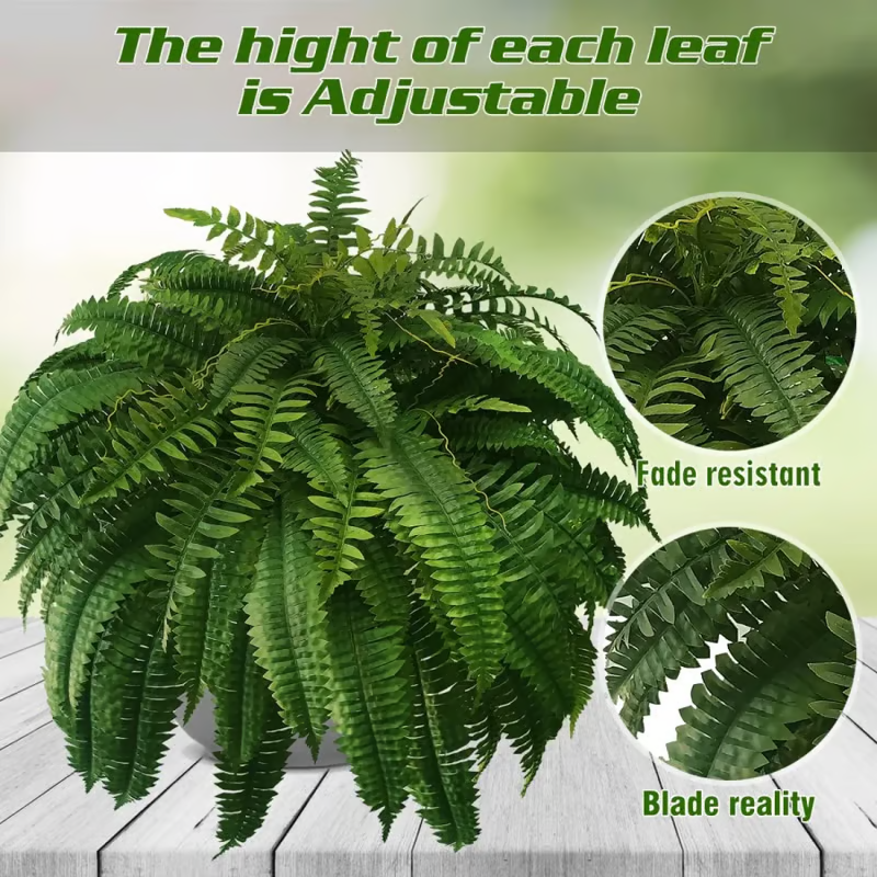 Last Day 75% OFF--🌿UV Resistant Lifelike Artificial Boston Fern