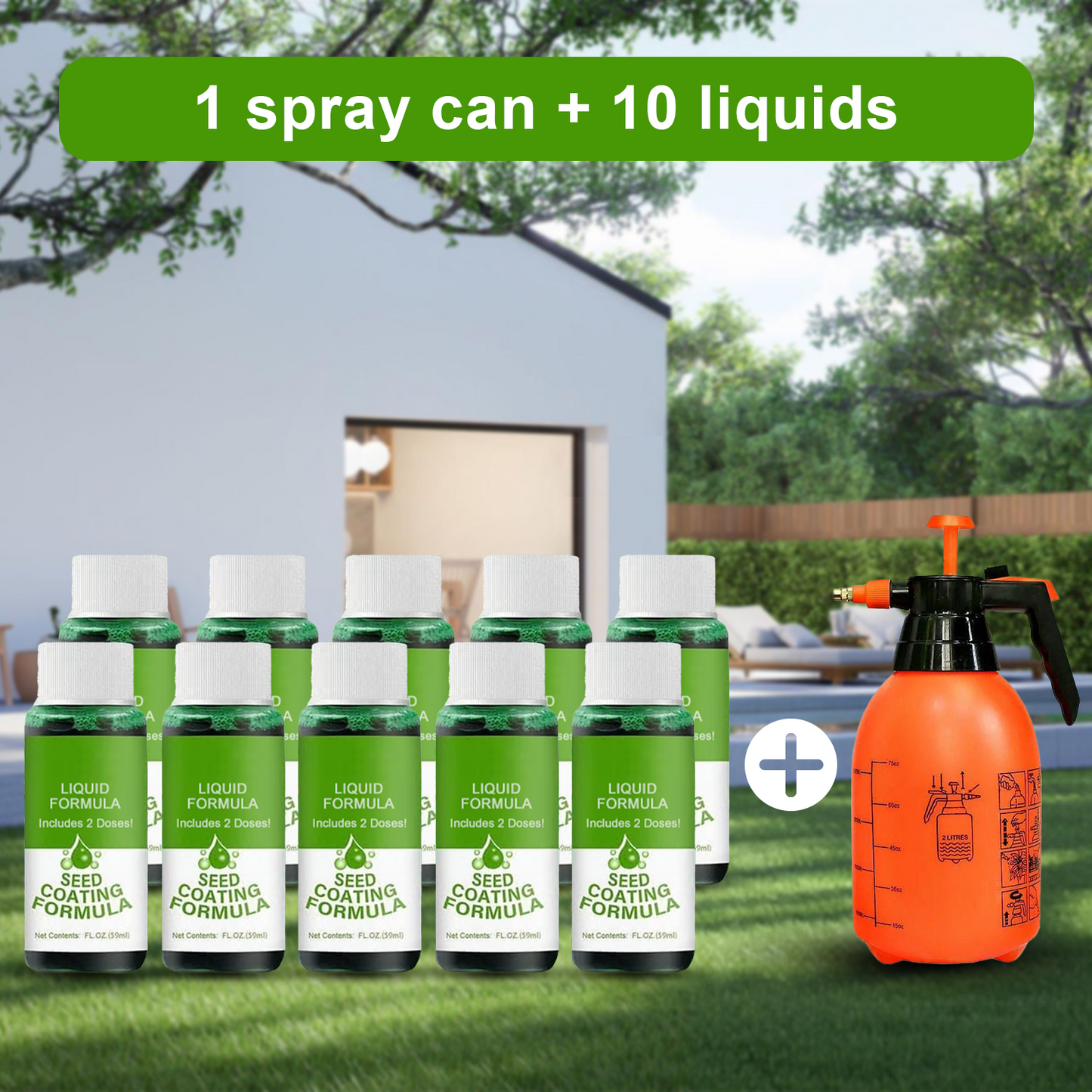Last Day 73% OFFđ±Hydro Seeding Lawn Solution