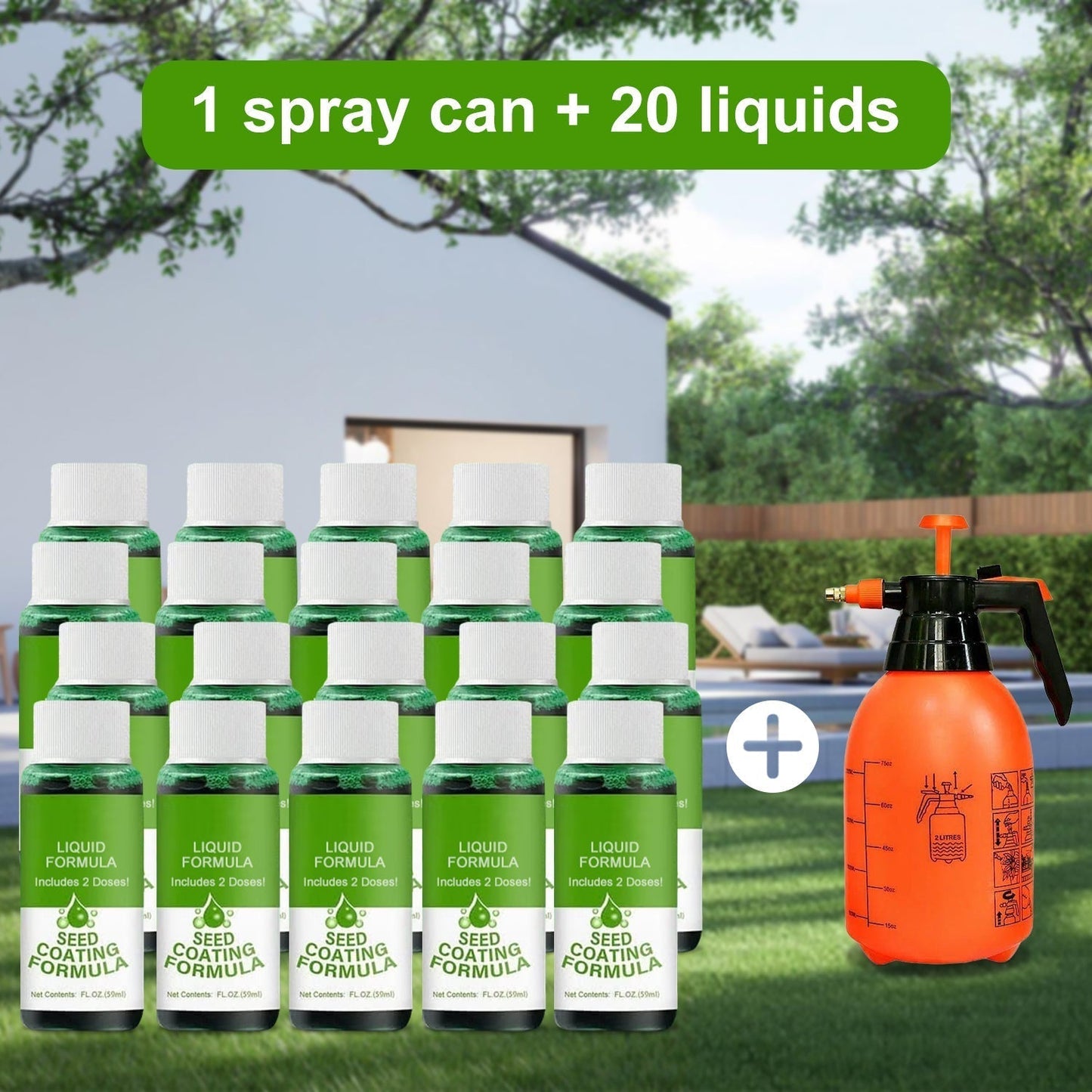 Last Day 73% OFFđ±Hydro Seeding Lawn Solution