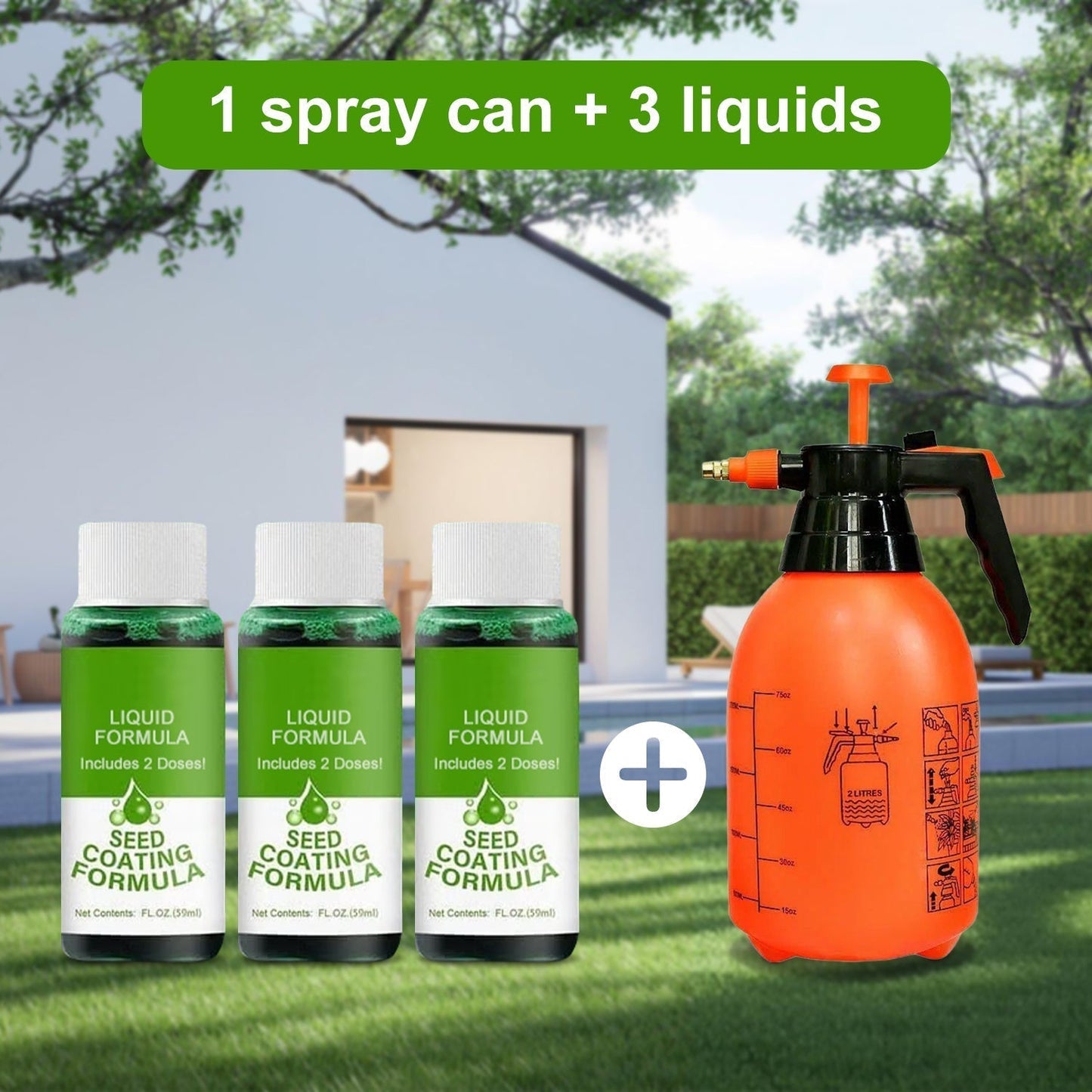 Last Day 73% OFFđ±Hydro Seeding Lawn Solution