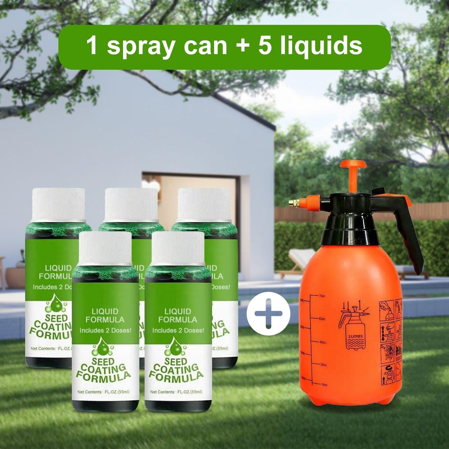 Last Day 73% OFFđ±Hydro Seeding Lawn Solution