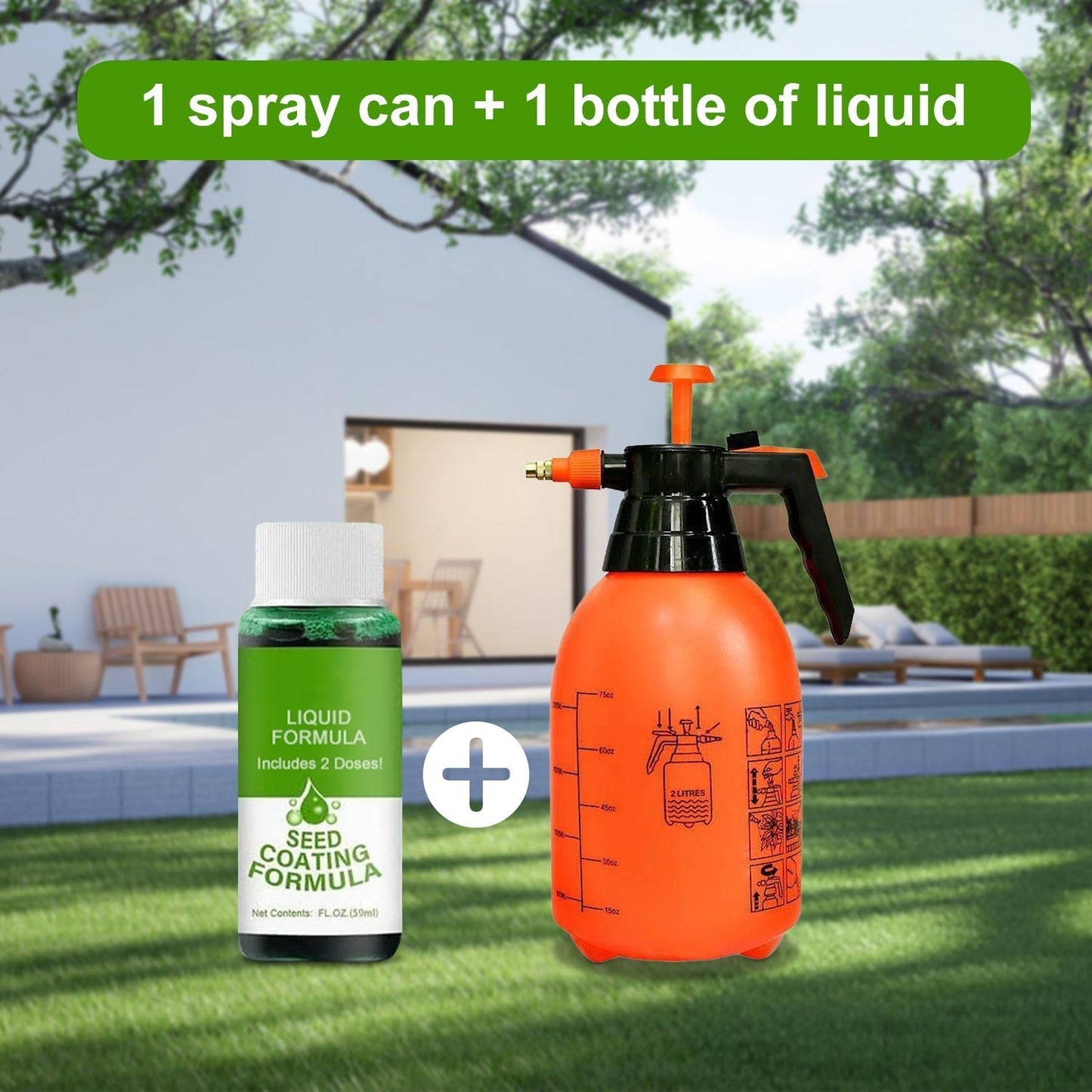 Last Day 73% OFFđ±Hydro Seeding Lawn Solution