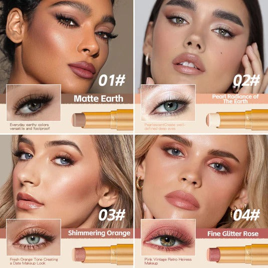 3-Color Eyeshadow Stick — Day to Night Wear