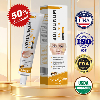 👨‍⚕️💐Made and Shipped from the USA✅ BBOJI™ Botulinum Bienengift Wrinkle Removal Cream-Last Day Promotion 70% OFF