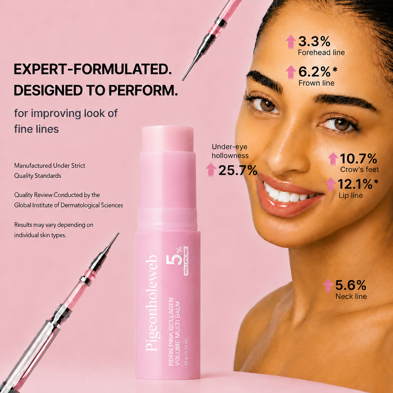 Last Day Buy 1 Get 1 Free Korean PDRN Pink Collagen Volume Multi Balm