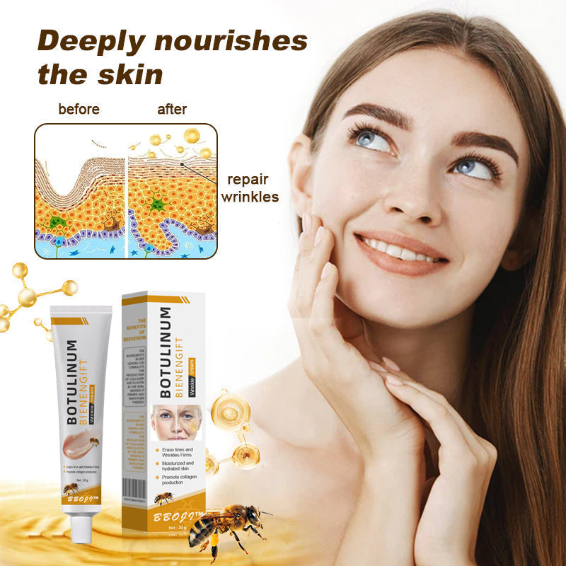 👨‍⚕️💐Made and Shipped from the USA✅ BBOJI™ Botulinum Bienengift Wrinkle Removal Cream-Last Day Promotion 70% OFF