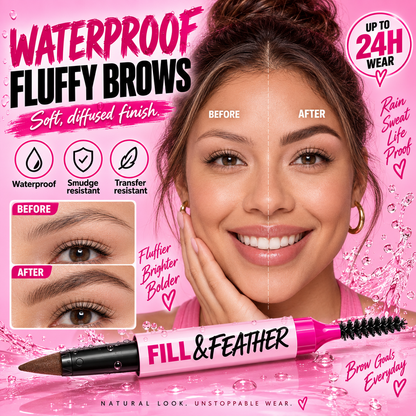 2-in-1 Brow Powder Pen – Fuller, Soft-Defined Brows in Seconds