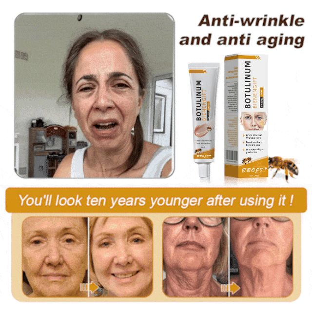👨‍⚕️💐Made and Shipped from the USA✅ BBOJI™ Botulinum Bienengift Wrinkle Removal Cream-Last Day Promotion 70% OFF
