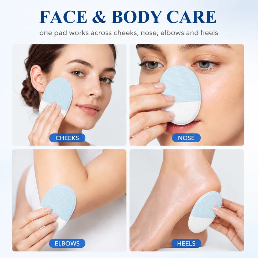 Body Exfoliating Scrub Pads For Bumpy Flaky Skin 8 Pack
