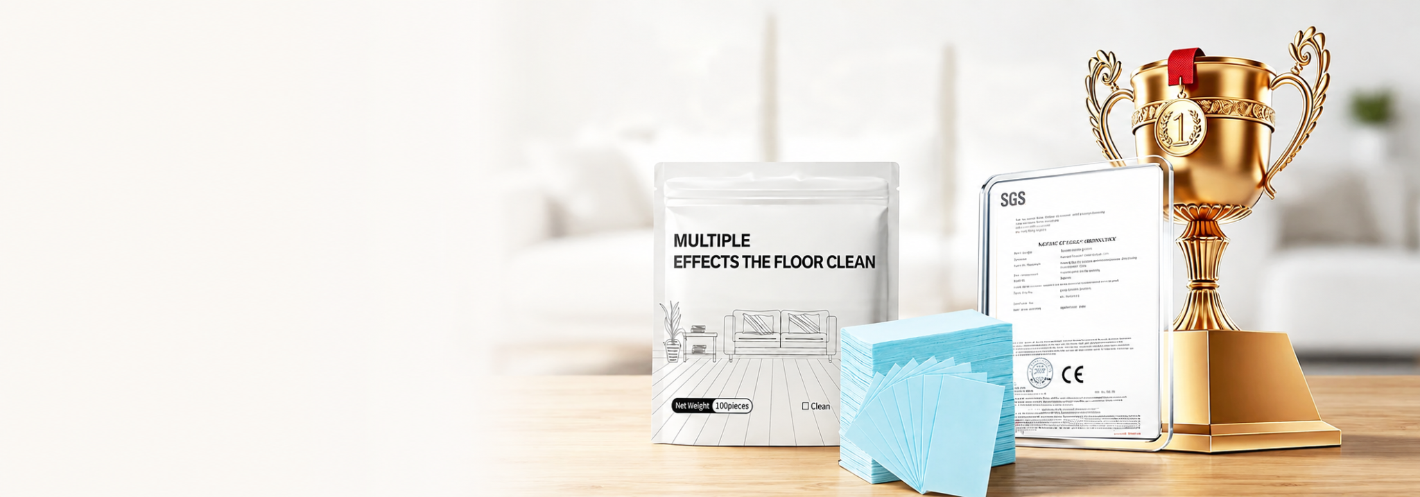 Eco-friendly floor cleaning product
