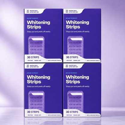 Purple Whitening Strips -7-Day Shocking Transformation Kit
