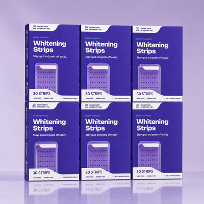 Purple Whitening Strips -7-Day Shocking Transformation Kit