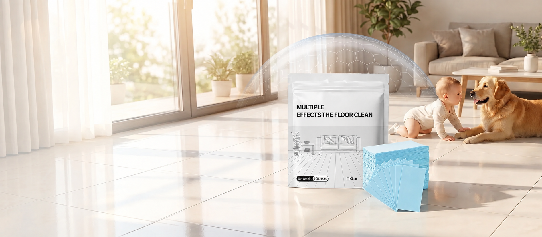 Clean floor background