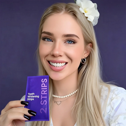Purple Whitening Strips -7-Day Shocking Transformation Kit